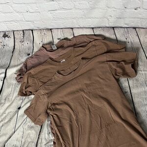 Brown Short Sleeve Tee